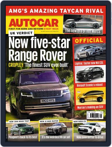 Autocar May 25th, 2022 Digital Back Issue Cover
