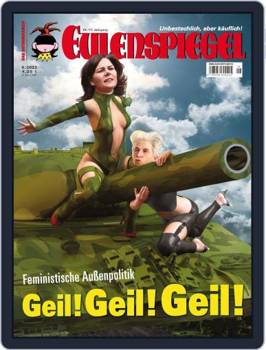 EULENSPIEGEL, Das Satiremagazin June 1st, 2022 Digital Back Issue Cover