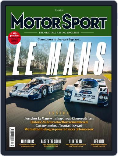 Motor sport July 1st, 2022 Digital Back Issue Cover
