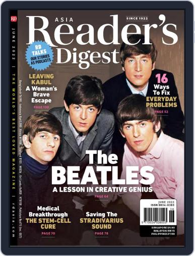Reader’s Digest Asia (English Edition) June 1st, 2022 Digital Back Issue Cover