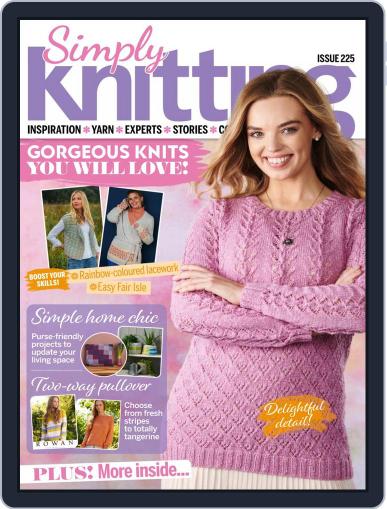 Simply Knitting July 1st, 2022 Digital Back Issue Cover