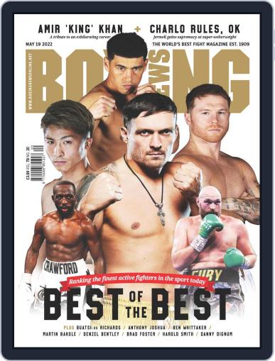 Boxing News May 19th, 2022 Digital Back Issue Cover