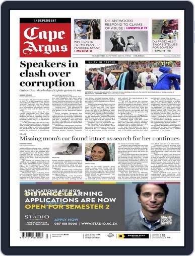 Cape Argus May 26th, 2022 Digital Back Issue Cover