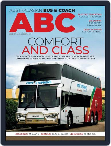 Australasian Bus & Coach May 1st, 2022 Digital Back Issue Cover
