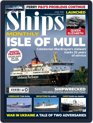 Ships Monthly June 1st, 2022 Digital Back Issue Cover