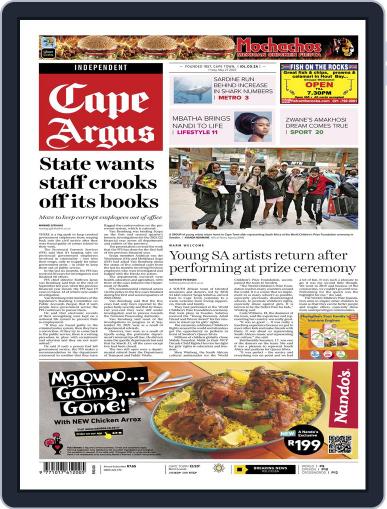 Cape Argus May 27th, 2022 Digital Back Issue Cover