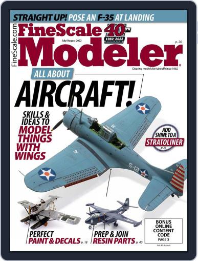 FineScale Modeler July 1st, 2022 Digital Back Issue Cover