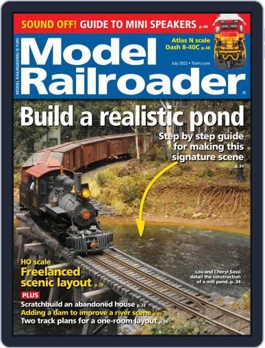 Model Railroader July 1st, 2022 Digital Back Issue Cover