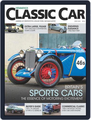 Hemmings Classic Car July 1st, 2022 Digital Back Issue Cover