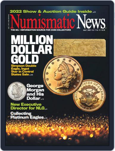 Numismatic News June 7th, 2022 Digital Back Issue Cover