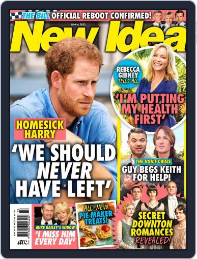 New Idea June 6th, 2022 Digital Back Issue Cover