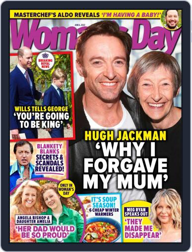 Woman's Day Australia June 6th, 2022 Digital Back Issue Cover