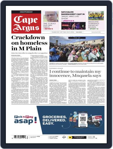 Cape Argus May 30th, 2022 Digital Back Issue Cover
