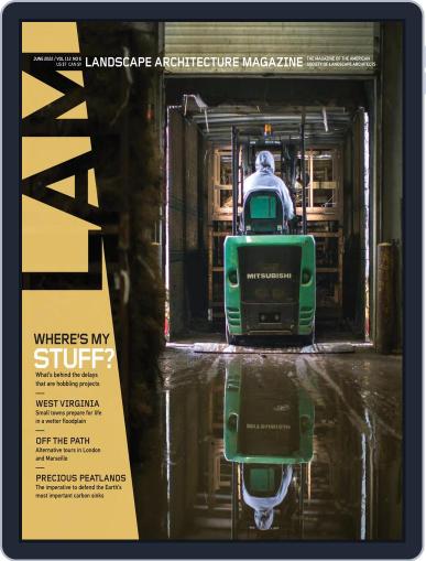 Landscape Architecture June 1st, 2022 Digital Back Issue Cover