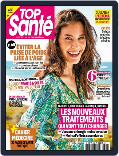 Top Sante July 1st, 2022 Digital Back Issue Cover