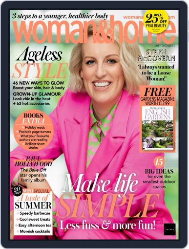 Woman & Home July 1st, 2022 Digital Back Issue Cover