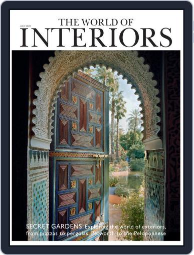 The World of Interiors July 1st, 2022 Digital Back Issue Cover
