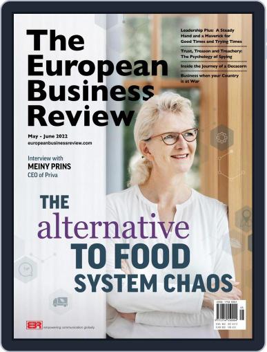 The European Business Review May 1st, 2022 Digital Back Issue Cover