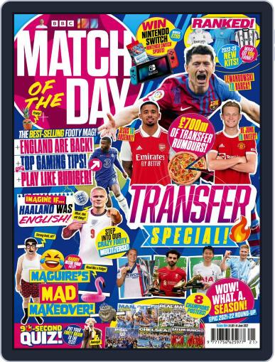 Match Of The Day (Digital) June 1st, 2022 Issue Cover
