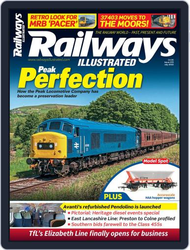 Railways Illustrated July 1st, 2022 Digital Back Issue Cover
