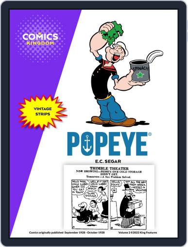 Popeye May 31st, 2022 Digital Back Issue Cover