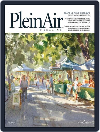 Pleinair June 1st, 2022 Digital Back Issue Cover
