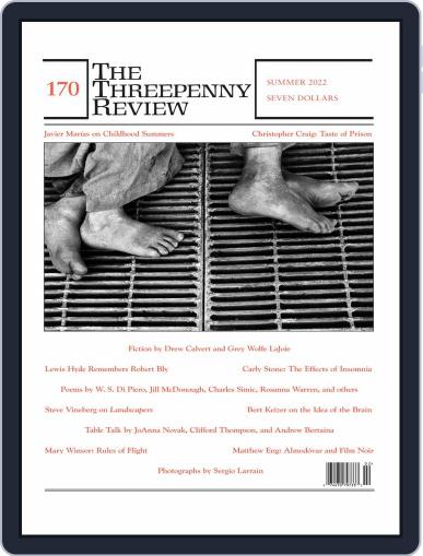 The Threepenny Review June 1st, 2022 Digital Back Issue Cover