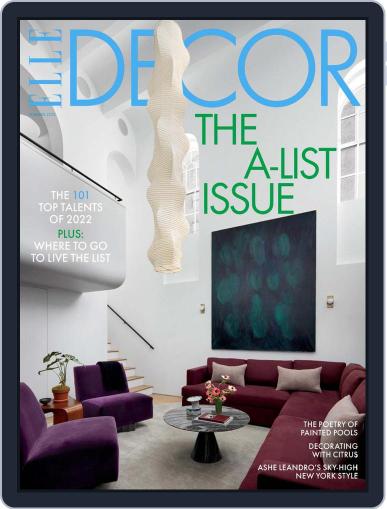 ELLE DECOR May 26th, 2022 Digital Back Issue Cover