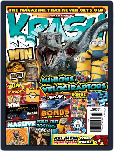 KRASH July 1st, 2022 Digital Back Issue Cover