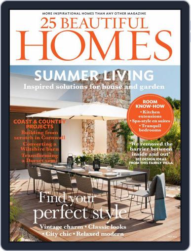 25 Beautiful Homes July 1st, 2022 Digital Back Issue Cover