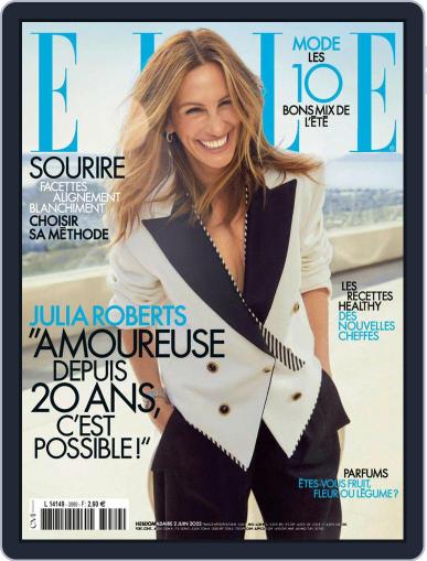 Elle France June 2nd, 2022 Digital Back Issue Cover
