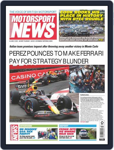 Motorsport News June 2nd, 2022 Digital Back Issue Cover