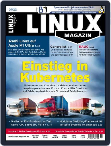 Linux Magazin germany June 2nd, 2022 Digital Back Issue Cover