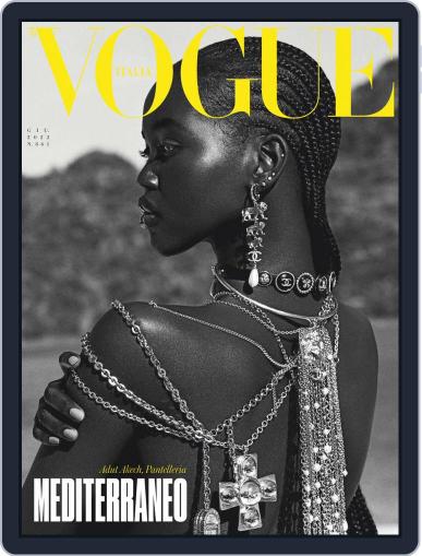 Vogue Italia June 1st, 2022 Digital Back Issue Cover