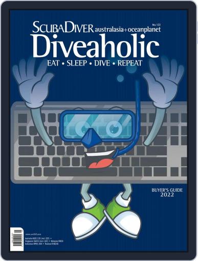 Scuba Diver/Asian Diver September 1st, 2021 Digital Back Issue Cover