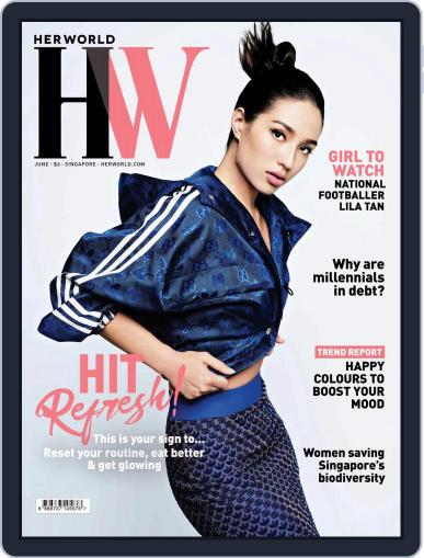 Her World Singapore June 1st, 2022 Digital Back Issue Cover