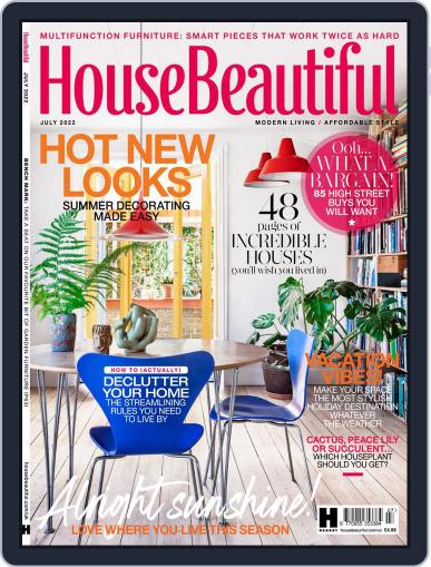 House Beautiful UK July 1st, 2022 Digital Back Issue Cover