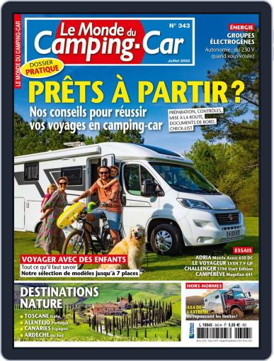 Le Monde Du Camping-car July 1st, 2022 Digital Back Issue Cover