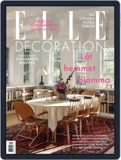 ELLE Decoration Sweden June 1st, 2022 Digital Back Issue Cover