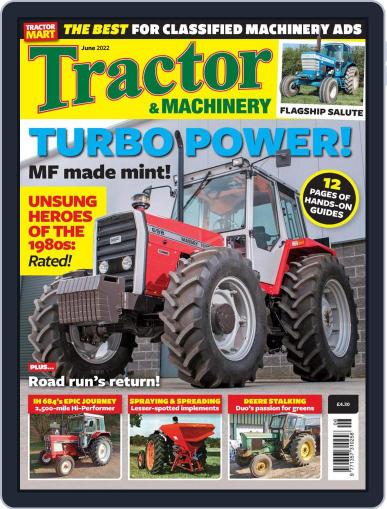 Tractor & Machinery June 1st, 2022 Digital Back Issue Cover