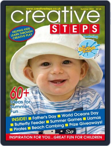 Creative Steps May 1st, 2022 Digital Back Issue Cover