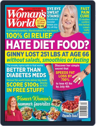 Woman's World June 13th, 2022 Digital Back Issue Cover