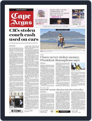 Cape Argus June 6th, 2022 Digital Back Issue Cover