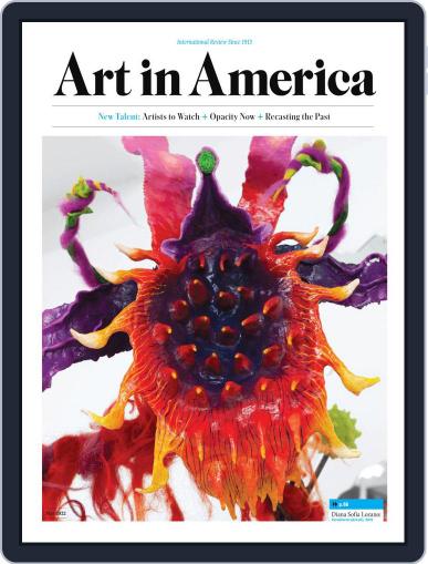 Art in America May 1st, 2022 Digital Back Issue Cover