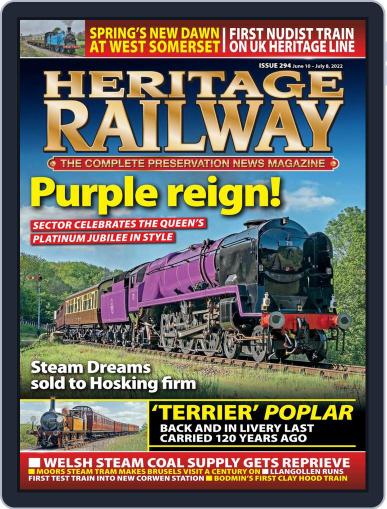 Heritage Railway June 10th, 2022 Digital Back Issue Cover