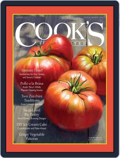 Cook's Illustrated July 1st, 2022 Digital Back Issue Cover