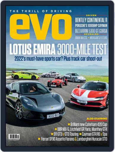 Evo July 1st, 2022 Digital Back Issue Cover