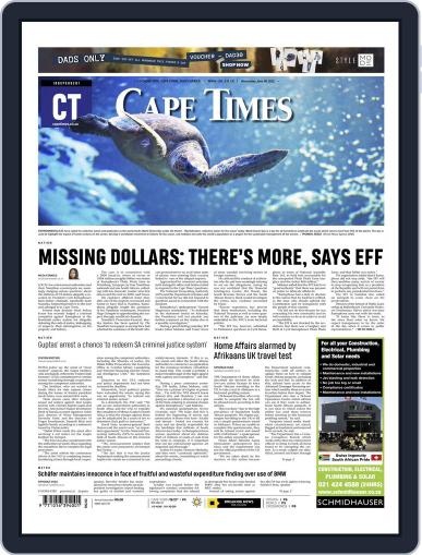 Cape Times June 8th, 2022 Digital Back Issue Cover
