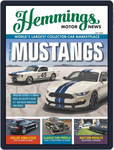 Hemmings Motor News July 1st, 2022 Digital Back Issue Cover