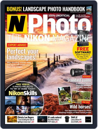 N-photo: The Nikon July 1st, 2022 Digital Back Issue Cover